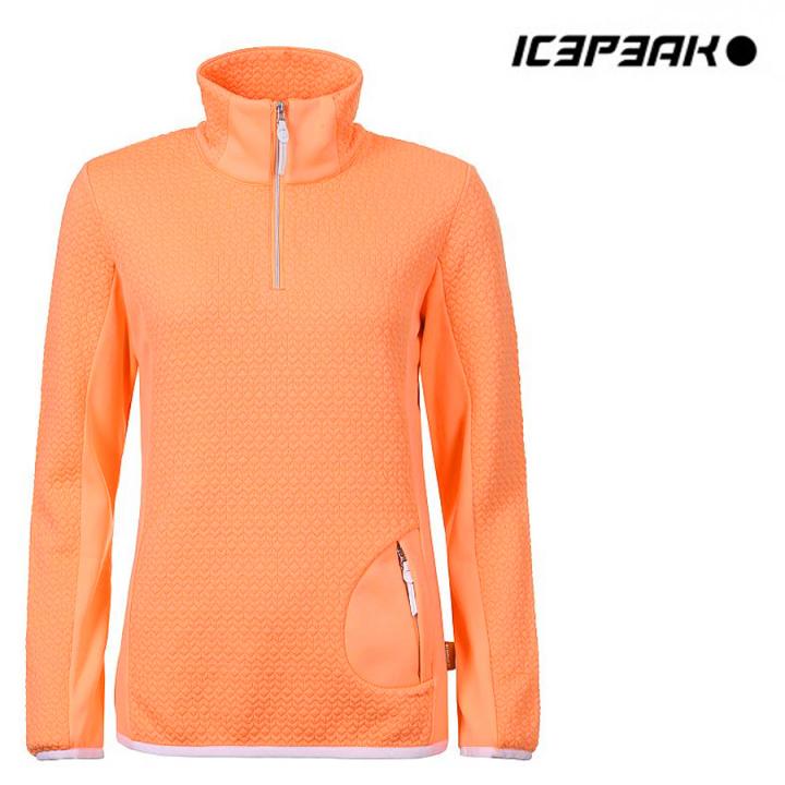 Shop HIVE Unterzieher | orange | | Fleece Der Zip Pullover neon Fleecejacke Marken Online Sportartikel Damen Outlet - - Outdoor für ICEPEAK 2nd Layer