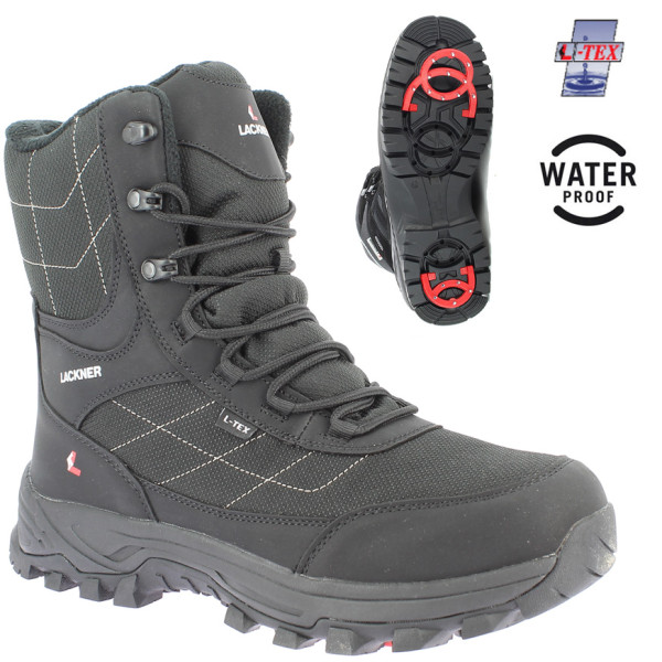 Lackner - Spike Winterstiefel ICEGRIP mit OC Spikesystem ausklappbar