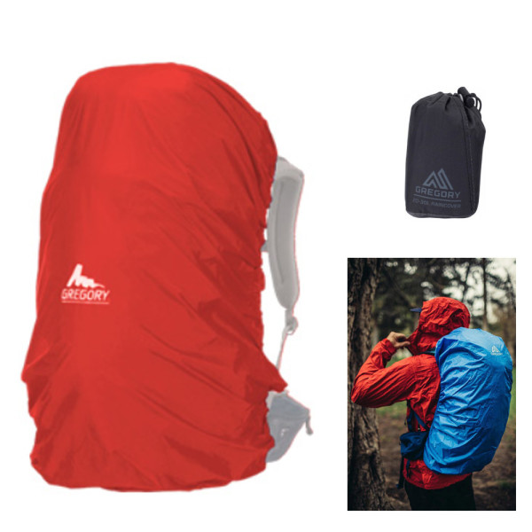 Gregory - Deuter Raincover Regenhülle für Rucksäcke 45-55 Liter, rot