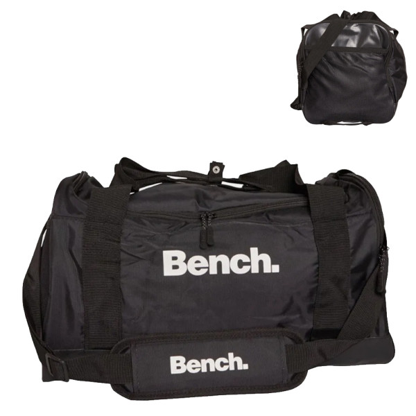 BENCH - große Umhängetasche Reisetasche Allround Sporttasche, 35L, blk