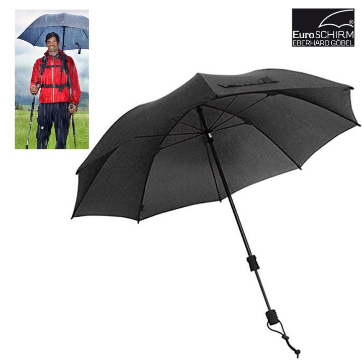 EuroSCHIRM - Trekkingschirm - - Outlet schwarz | HIVE Sportartikel Online Outdoor Marken Göbel | | Swing für Regenschirm Der Shop handsfree